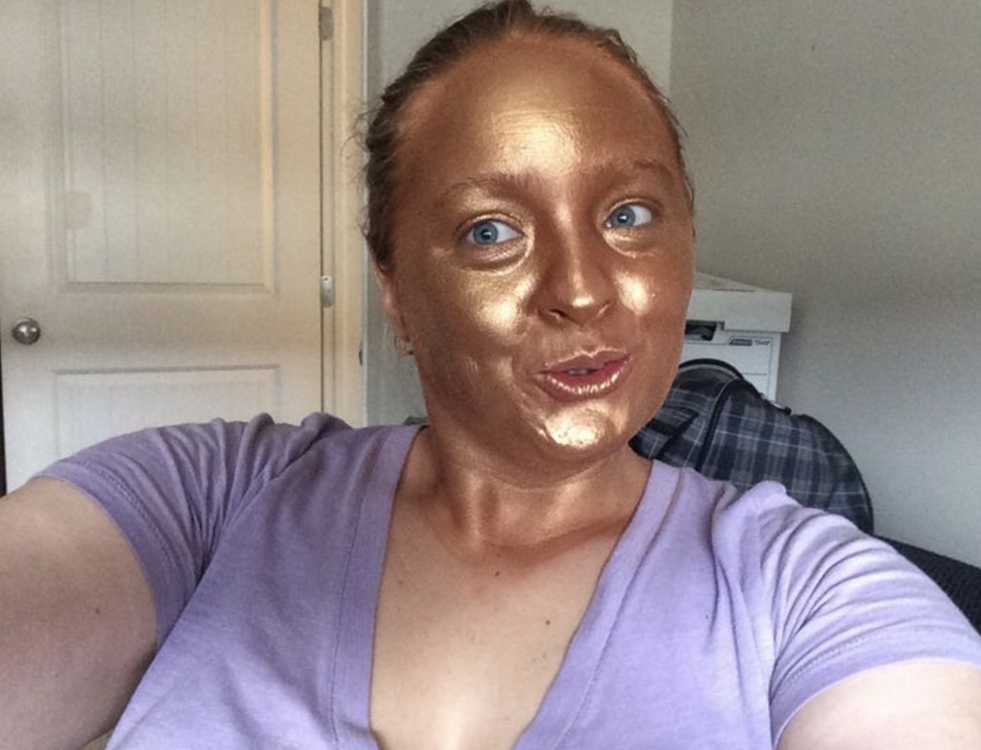 Cosplaying as Abe Lincoln on the penny